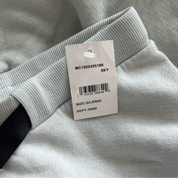 John Elliott BELTED VINTAGE FLEECE SWEATPANTS - SKY - Picture 12 of 13